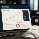 El impacto del Outsourcing de TI en la estructura de costos corporativos. Se observa cómo la transición a servicios gestionados permite una optimización del retorno de inversión (ROI) mediante la reducción de riesgos y el aumento de la productividad global.